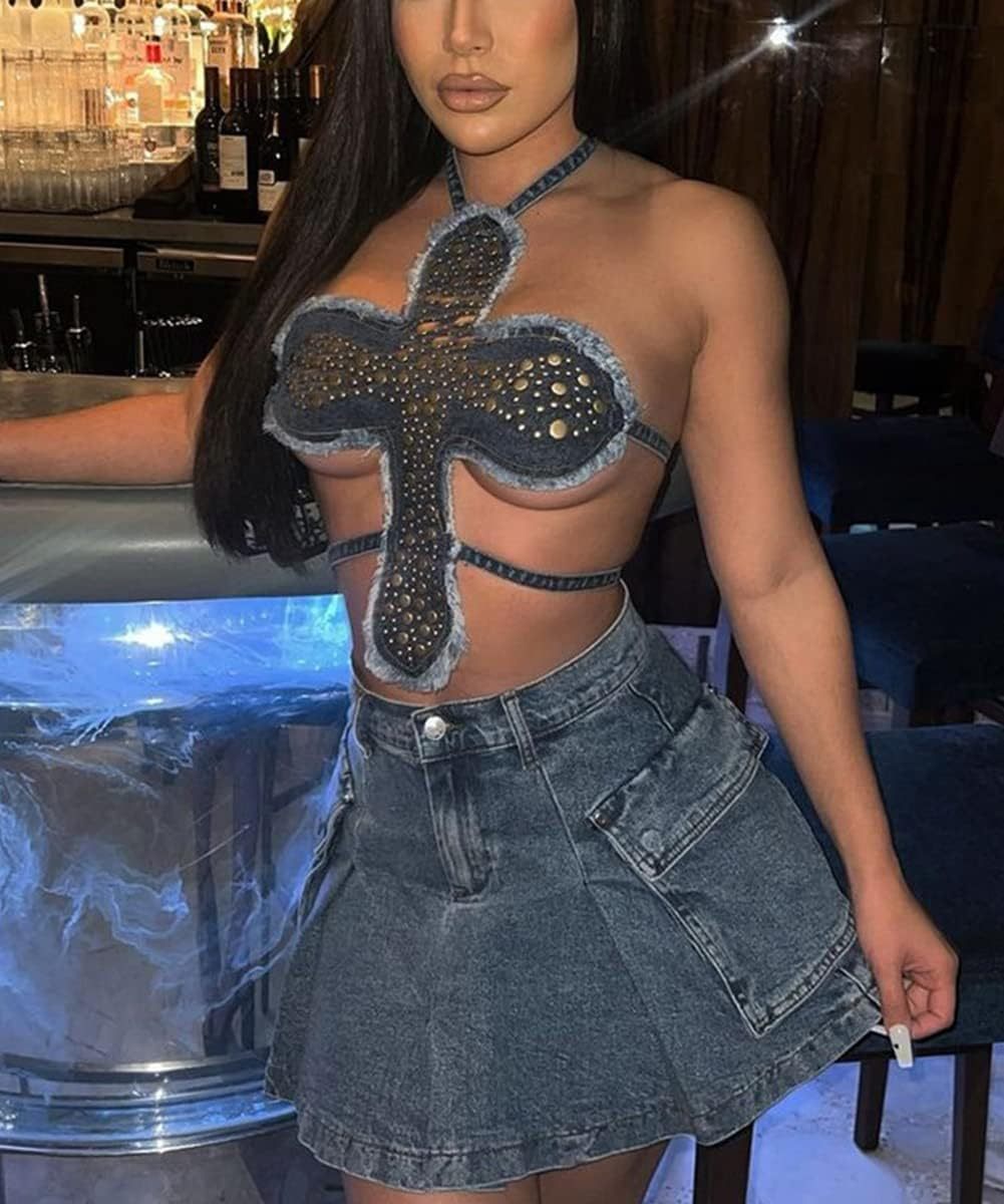 Sleeveless Crop Top