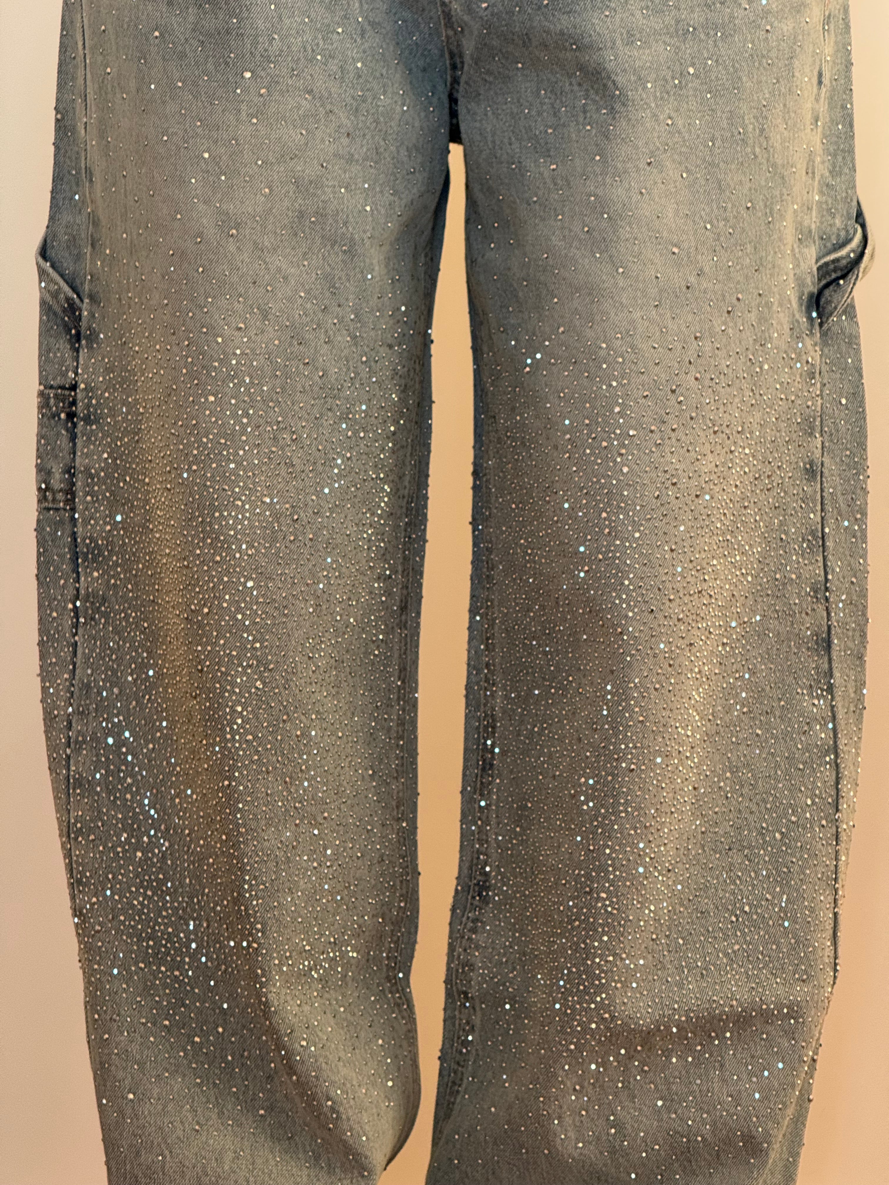 Jeans balloon carpenter shine chiaro