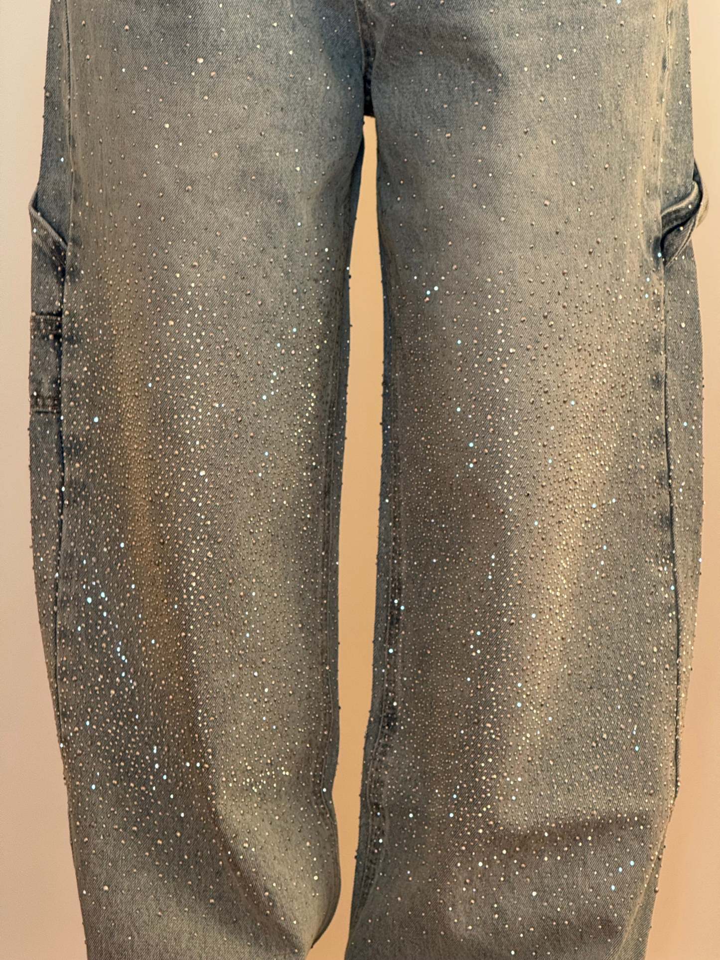 Jeans balloon carpenter shine chiaro