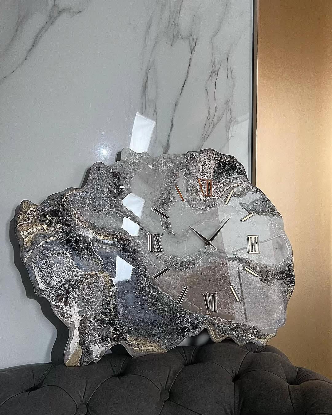 Geode Wall Clock
