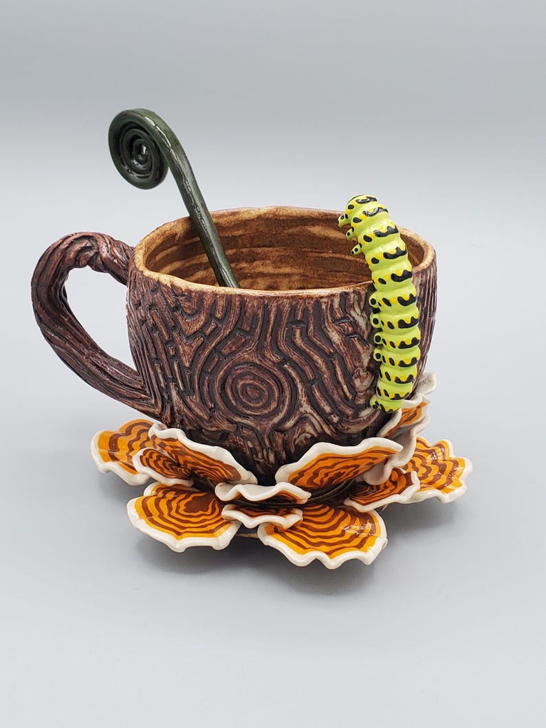 蜗牛茶具,陶瓷,手工陶器图4