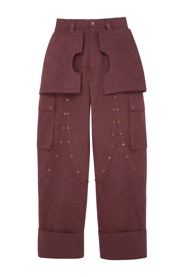 Blue Marine pants/Detachable skirt