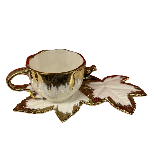 Ceramic Luxury Looking Coffeecup Set 6-Pieces