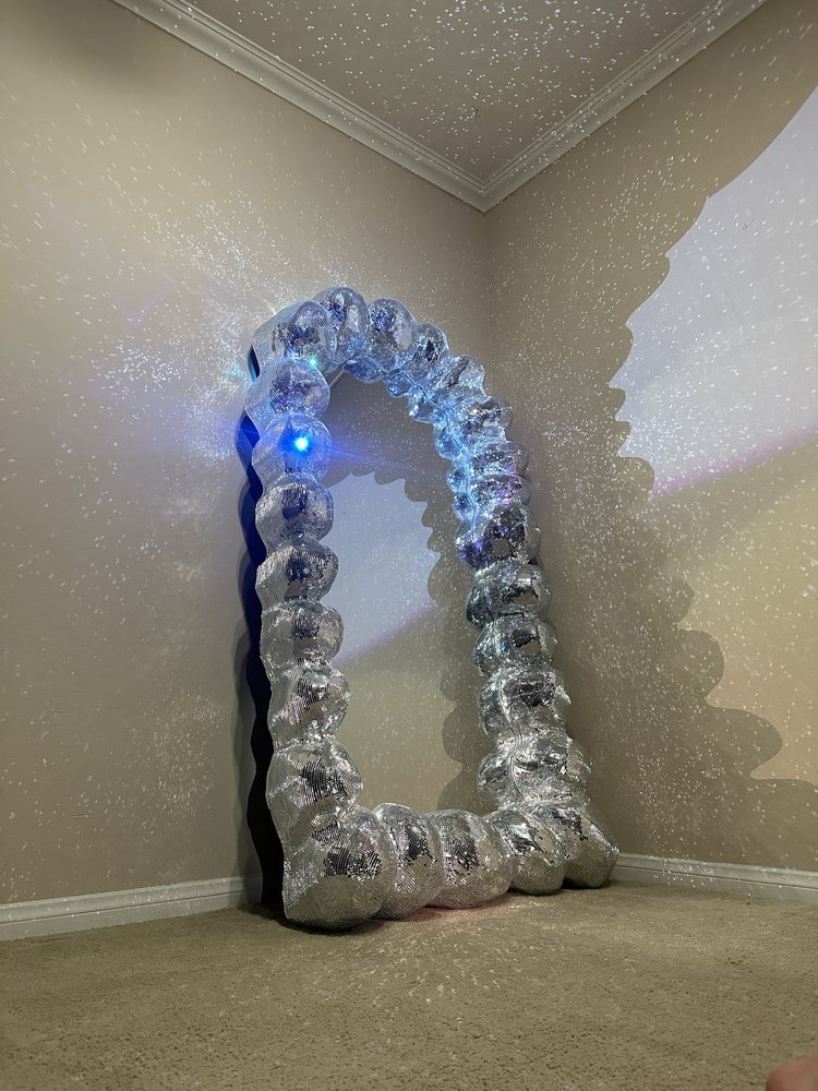 Arched Disco Mirror