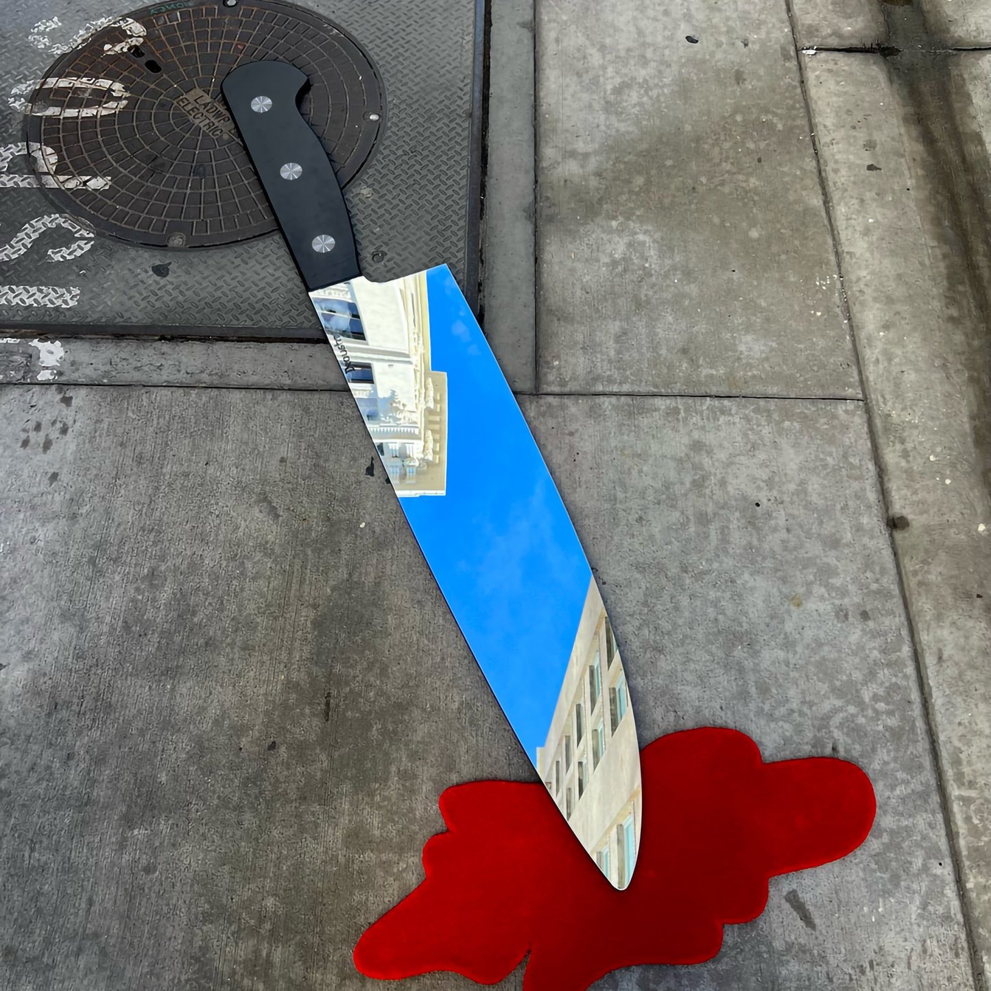 Knife Mirror & Blood Rug