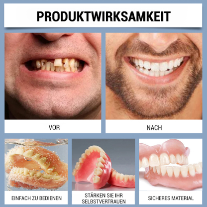 【3-in-1】Zahnersatz-Verschönerungsset