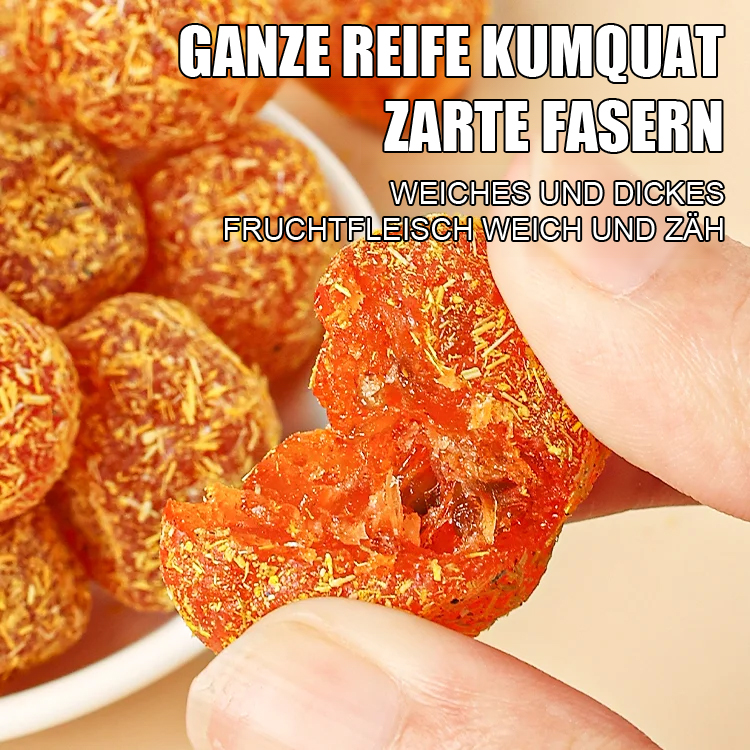  Eiszucker, Lakritze, Kumquat, getrocknet