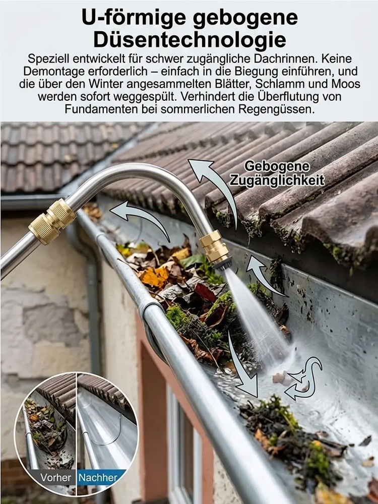 ⚡️Entfernt Moos & Schmutz von Wänden und Pflastersteinen in Sekunden 💧🛠️