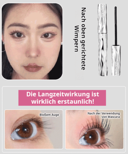 【Vergrößern Sie Ihre Augen】Kleine Stahlrohr-Mascara