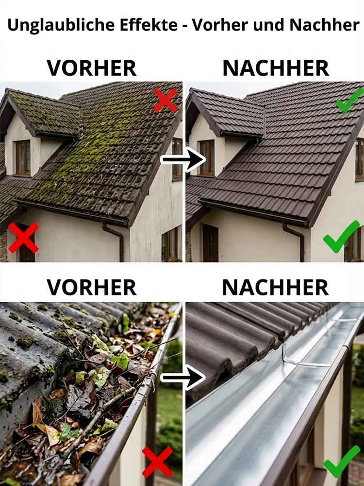 ⚡️Entfernt Moos & Schmutz von Wänden und Pflastersteinen in Sekunden 💧🛠️