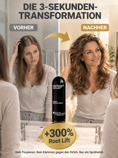 1-Sekunden Styling-Spray für sofortiges Volumen, Frische & Federleichtigkeit