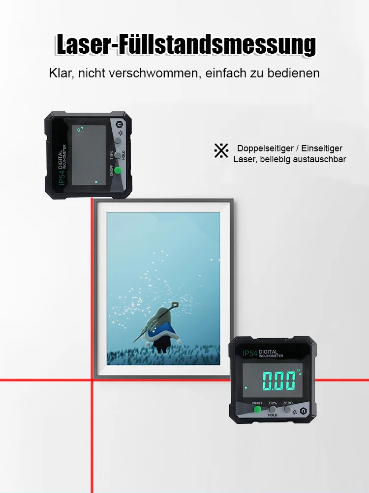 Digitaler Neigungsmesser