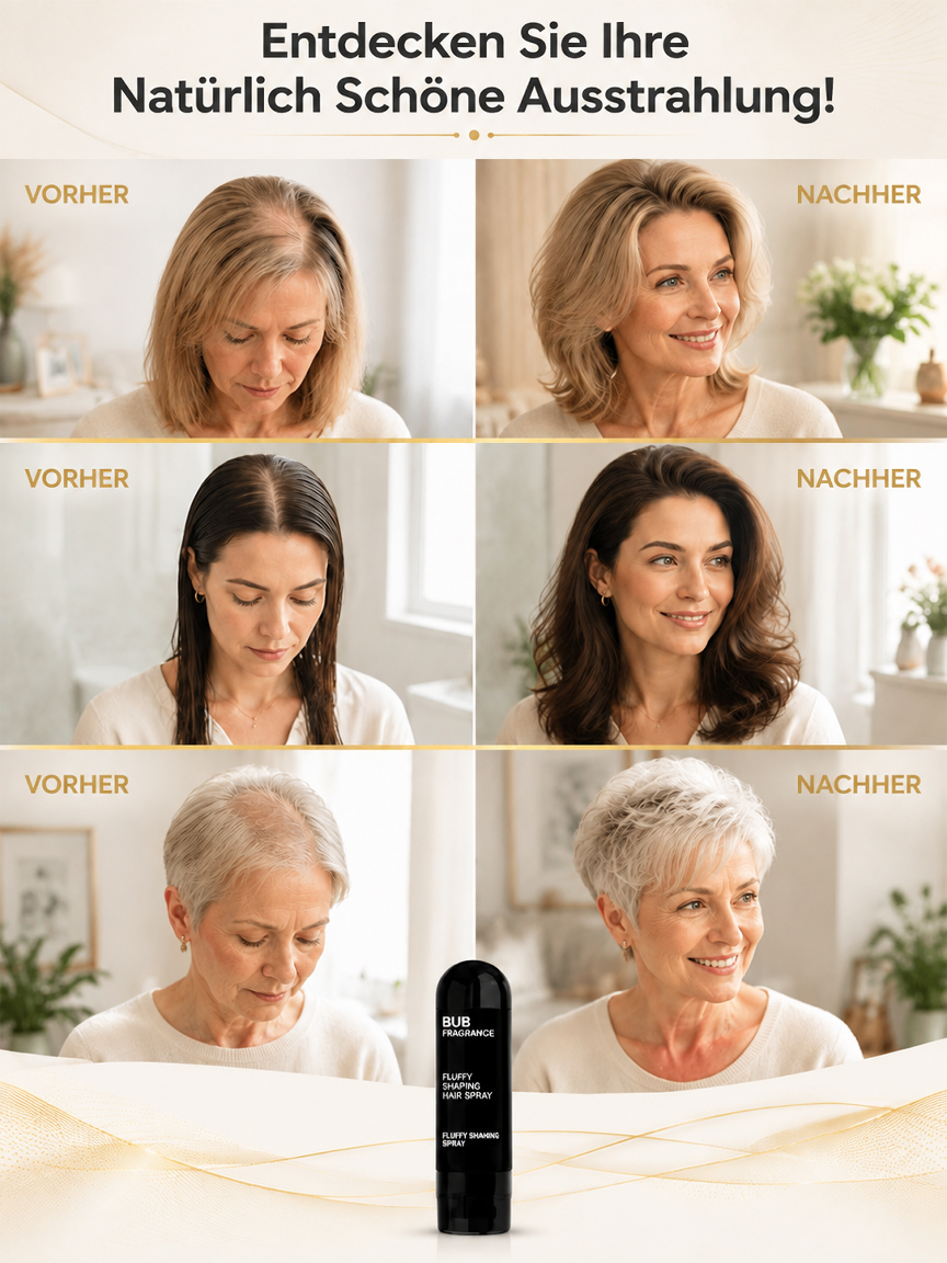 2-in-1 Volumen- & Styling-Spray – Star-Look in 3 Sek. ohne klebriges Gefühl