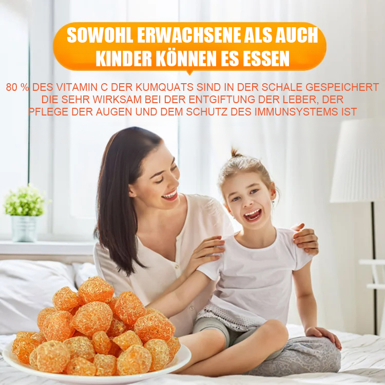  Eiszucker, Lakritze, Kumquat, getrocknet