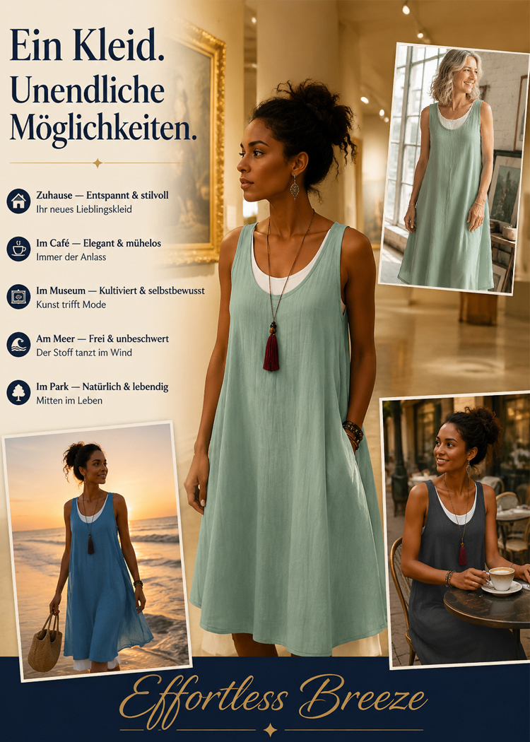 Sommer-Bestseller: Das luftige Leinen-Mix Kleid