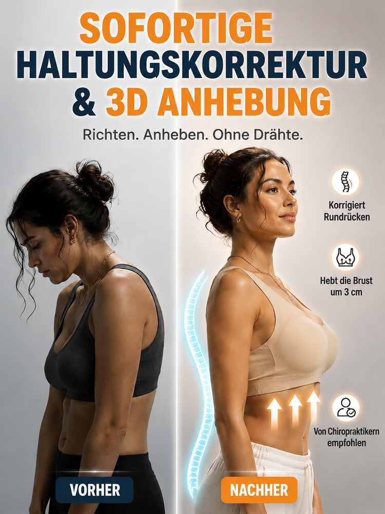Von Haltungsexperten empfohlen👩‍⚕️ Schluss mit Rundrücken – Dein Körper erinnert sich an seine natürliche Haltung.