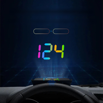 【Kostenloser Versand】Intelligentes KI-Head-up-Display 🚗 | GPS-Tachometer | Kampfjet-Technologie | Sichere Nachtsicht