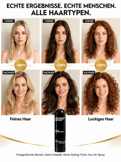 1-Sekunden Styling-Spray für sofortiges Volumen, Frische & Federleichtigkeit