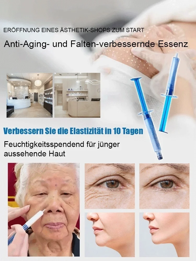Verjüngende Anti-Falten-Serum: Kehren Sie die Zeit um! Falten verschwinden in 7 Tagen – Garantiert.
