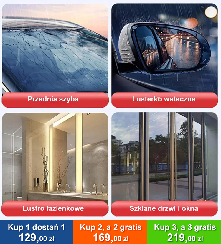 Auto Glass Bright Mouse Powłoka galwaniczna