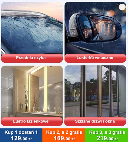 Auto Glass Bright Mouse Powłoka galwaniczna