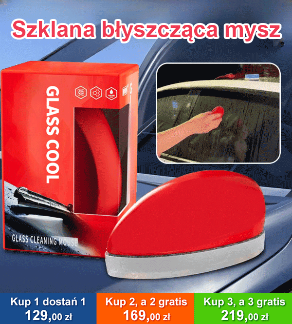Auto Glass Bright Mouse Powłoka galwaniczna