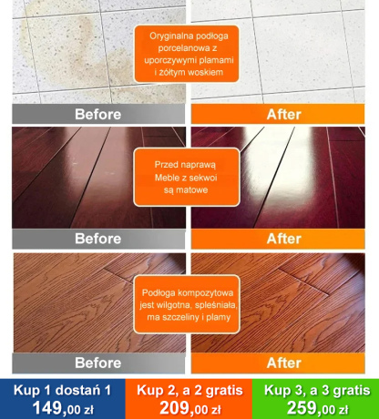 [Dekontaminacja i rozjaśnienie] Jakehoe Floor Cleaner