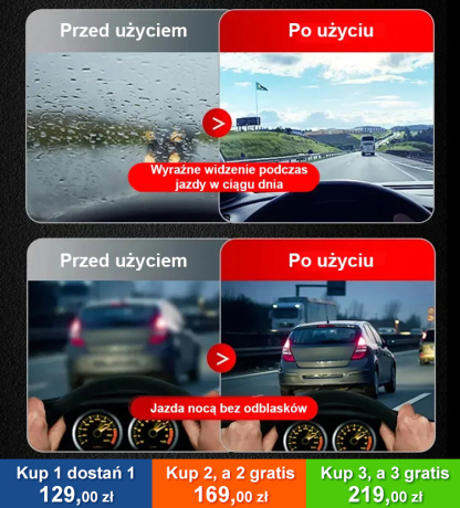 Auto Glass Bright Mouse Powłoka galwaniczna