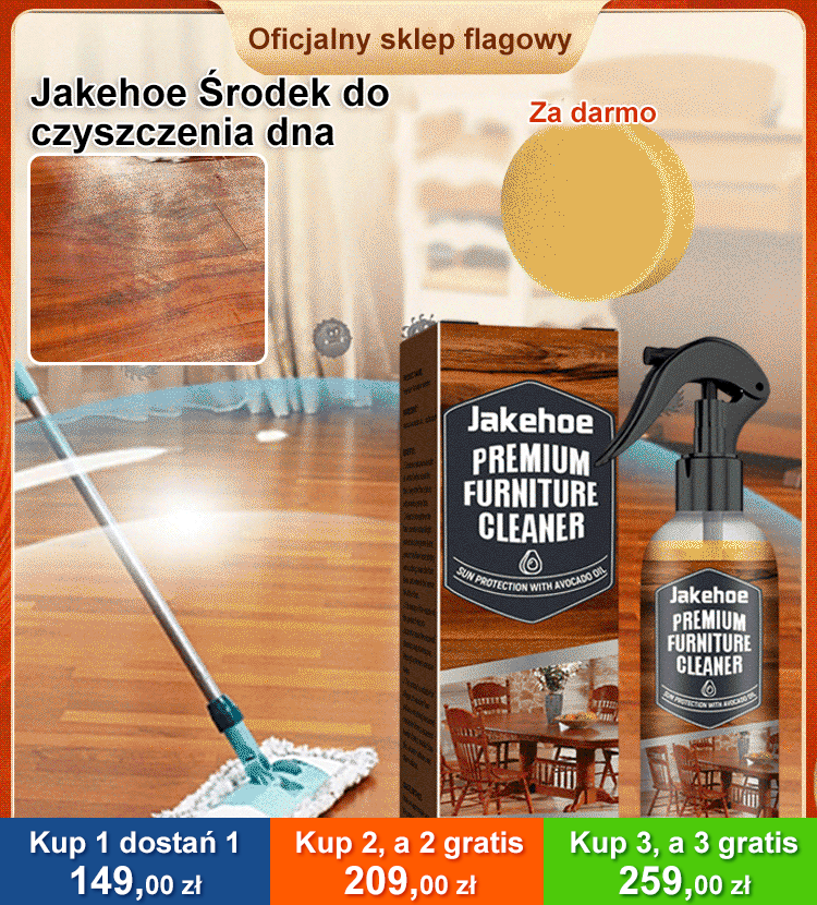 [Dekontaminacja i rozjaśnienie] Jakehoe Floor Cleaner