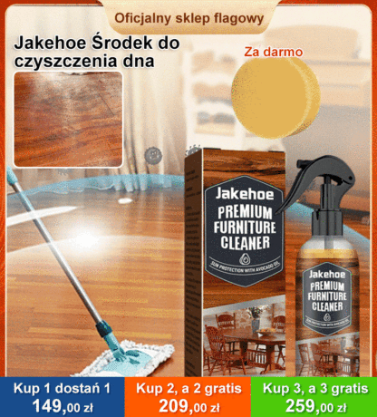 [Dekontaminacja i rozjaśnienie] Jakehoe Floor Cleaner
