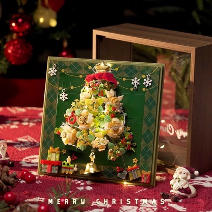 Christmas LEGO photo frames