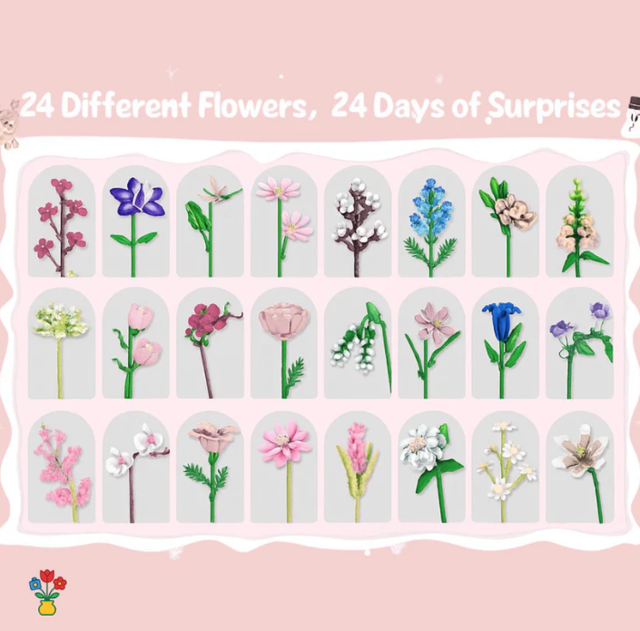 24 Day Flower Bouquet