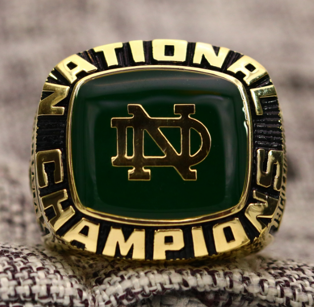 1977 Notre Dame Fighting Irish NCAA National Championship Ring