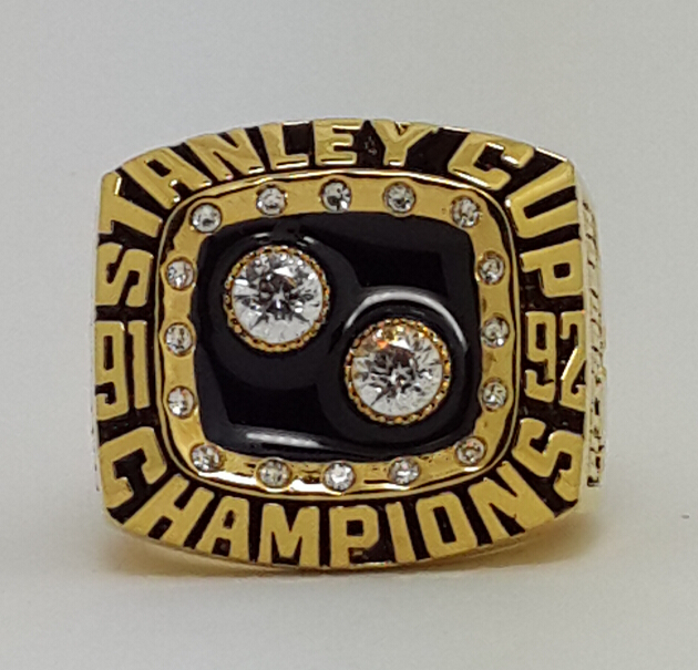 1992 Pittsburgh Penguins NHL Stanley Cup Championship Ring