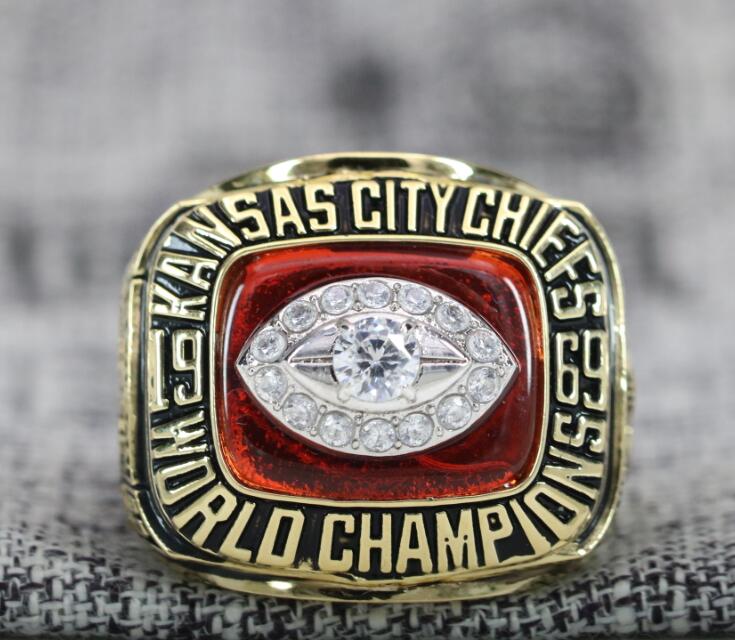 1969 Kansas City Chiefs NFL Super Bowl Championship ring