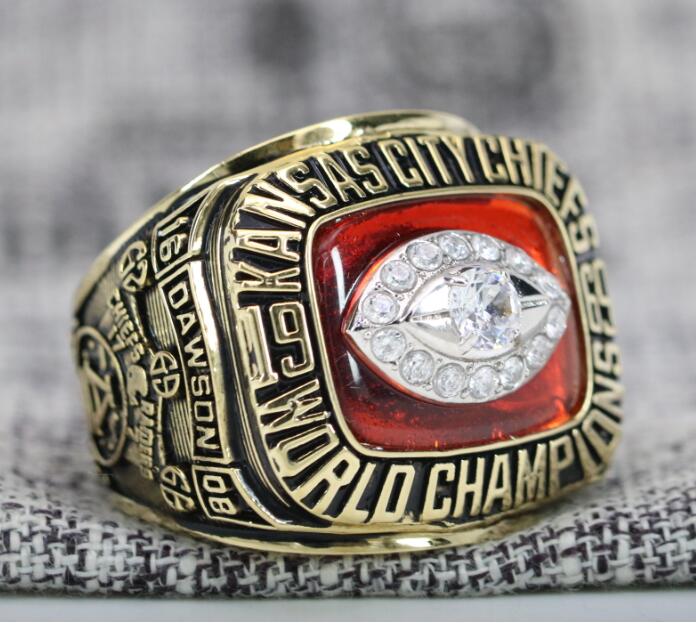 1969 Kansas City Chiefs NFL Super Bowl Championship ring