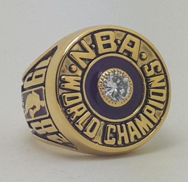 1982 Los Angeles Lakers NBA Basketball Championship Ring