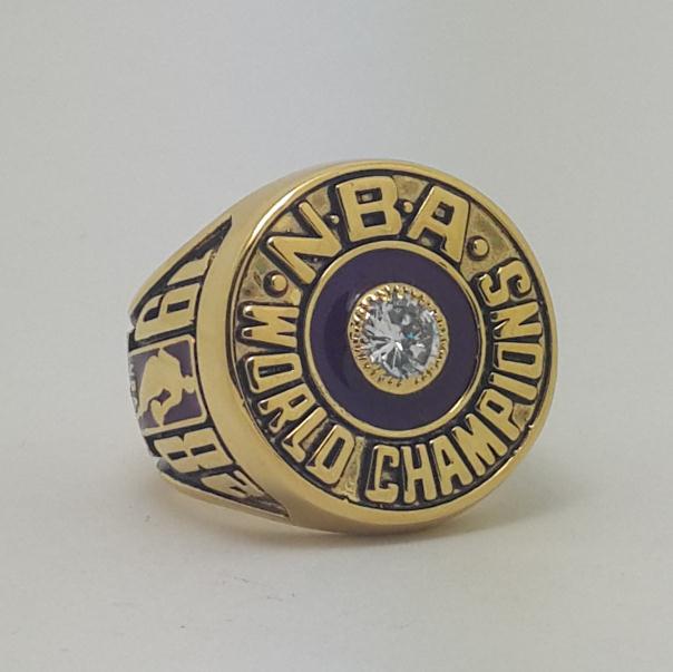 1982 Los Angeles Lakers NBA Basketball Championship Ring