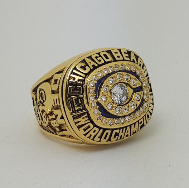 1985 Chicago Bears NFL Super Bowl Championship Ring