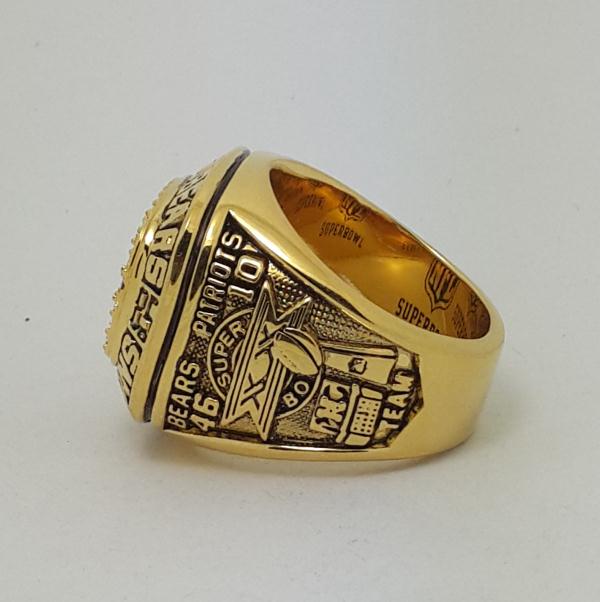 1985 Chicago Bears NFL Super Bowl Championship Ring