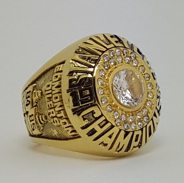 1985 Edmonton Oilers NHL Stanley Cup Championship Ring