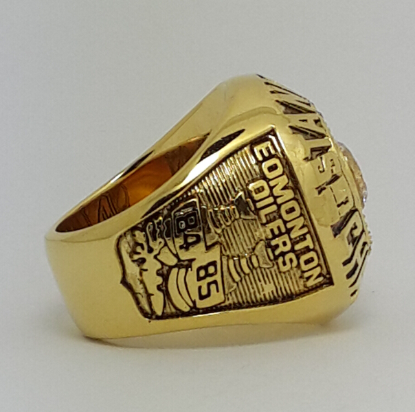 1985 Edmonton Oilers NHL Stanley Cup Championship Ring
