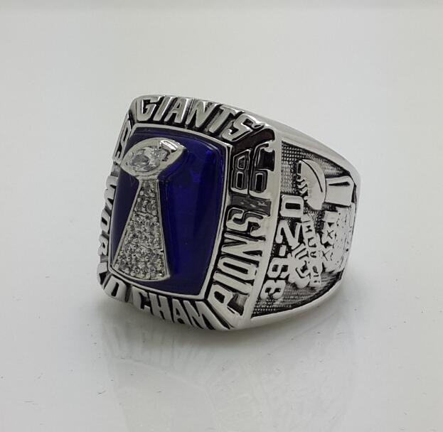 1986 New York Giants NFL Super Bowl Championship Ring