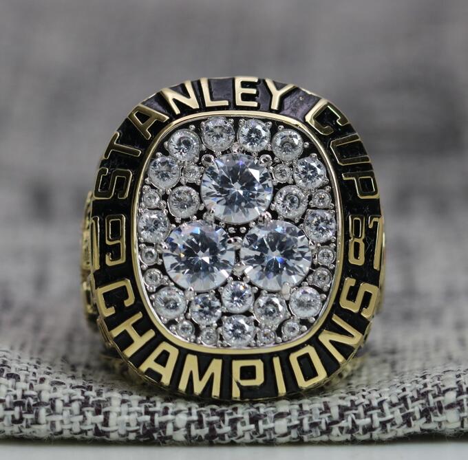 1987 Edmonton Oilers NHL Stanley Cup Championship Ring