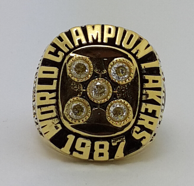 1987 Los Angeles Lakers NBA Basketball Championship Ring