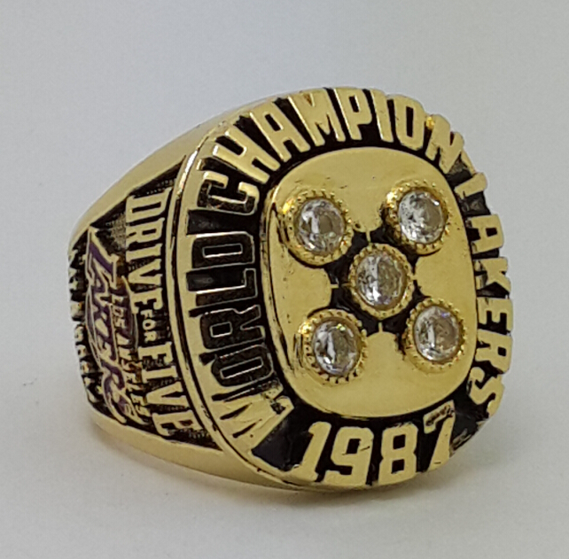 1987 Los Angeles Lakers NBA Basketball Championship Ring