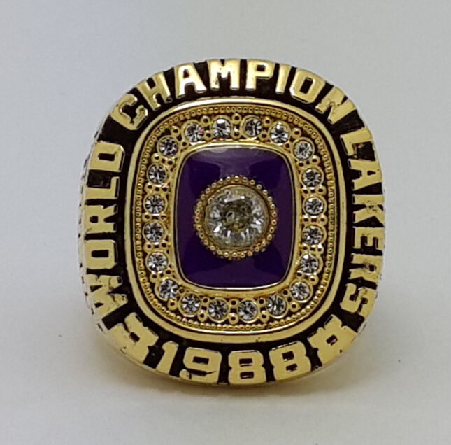 1988 Los Angeles Lakers NBA Basketball Championship Ring