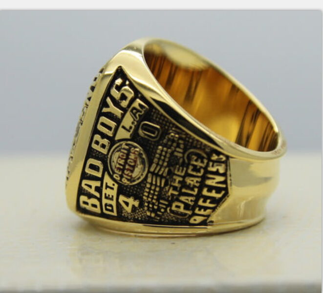 1989 Detroit Pistons NBA Basketball Championship Ring