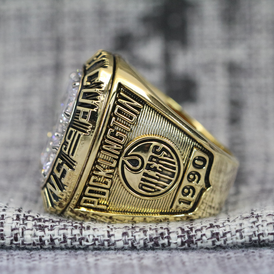 1990 Edmonton Oilers NHL Stanley Cup Championship Ring