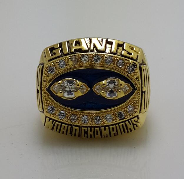1990 New York Giants NFL Super Bowl Championship Ring